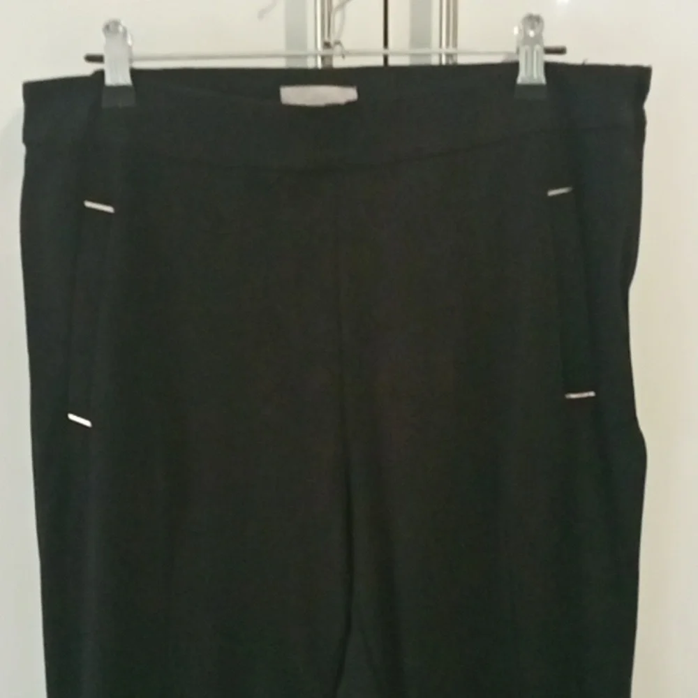 H&M Classic black pant and blazer suit, trousers size 16 , blazer size 12 - Picture 7 of 10